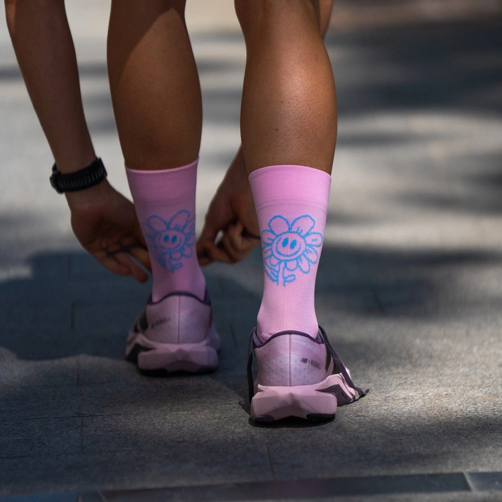 SPORCKS Happy Day Pink - Running Socks - Image 2