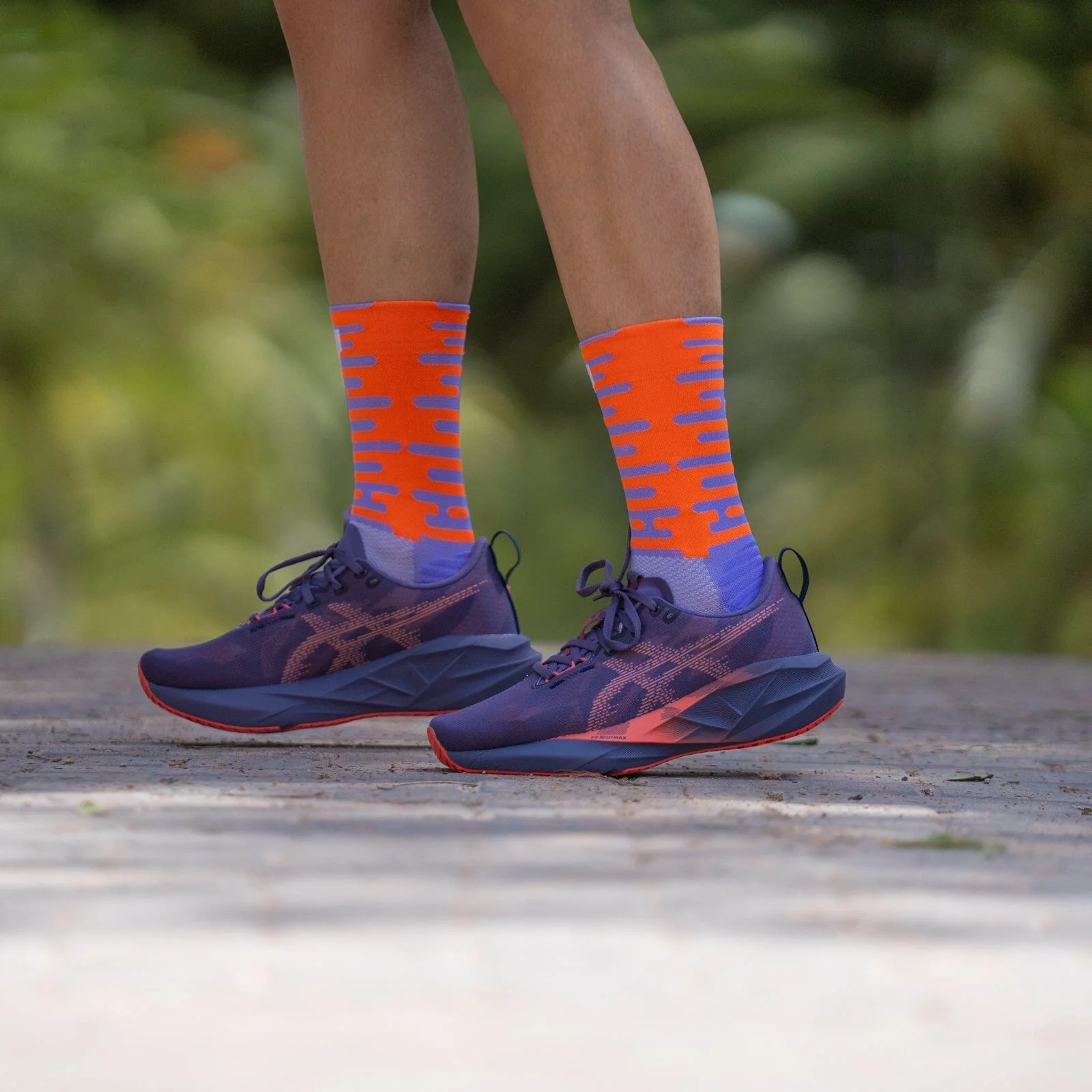 SPORCKS Rhythm Purple - Running Socks - Image 3