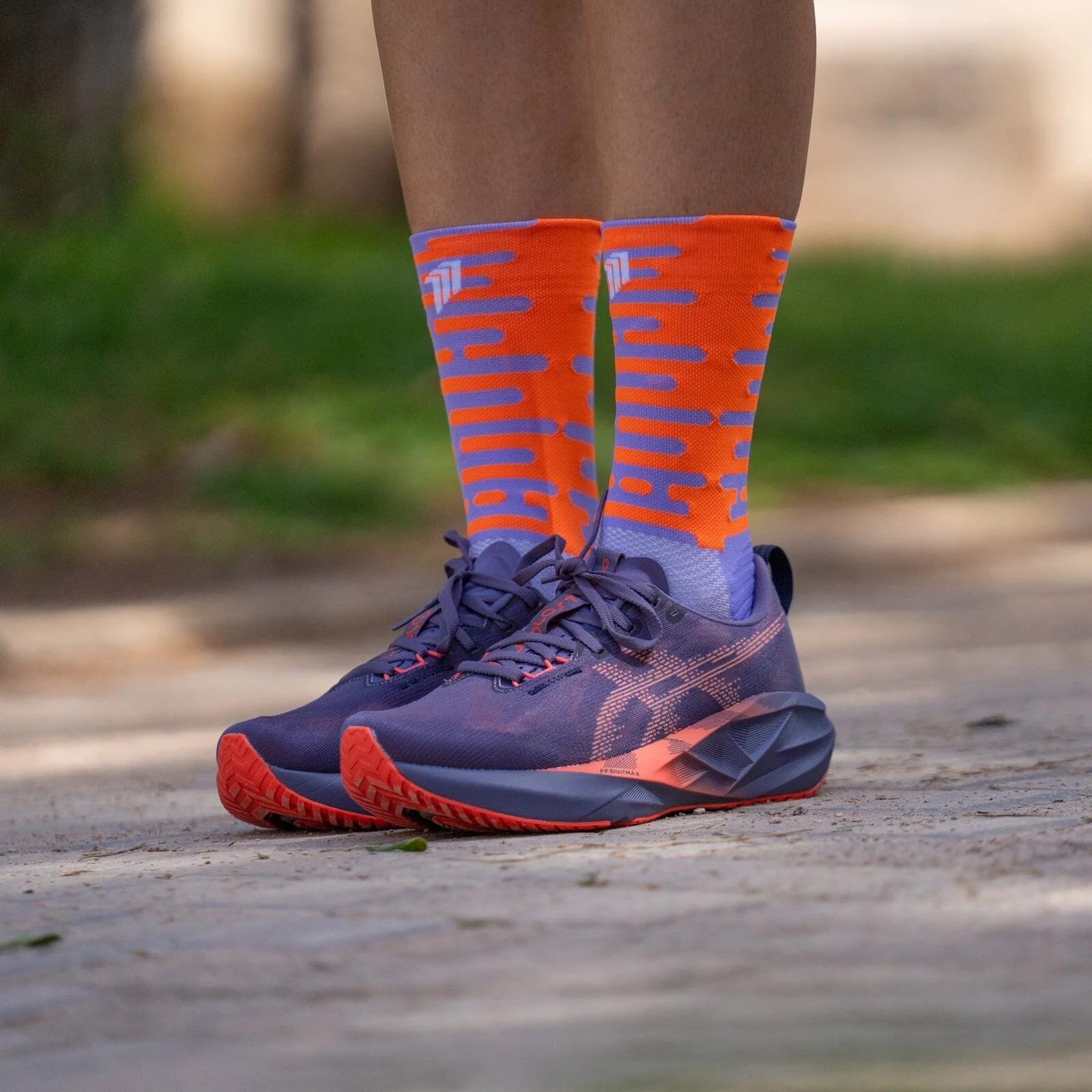 SPORCKS Rhythm Purple - Running Socks - Image 4