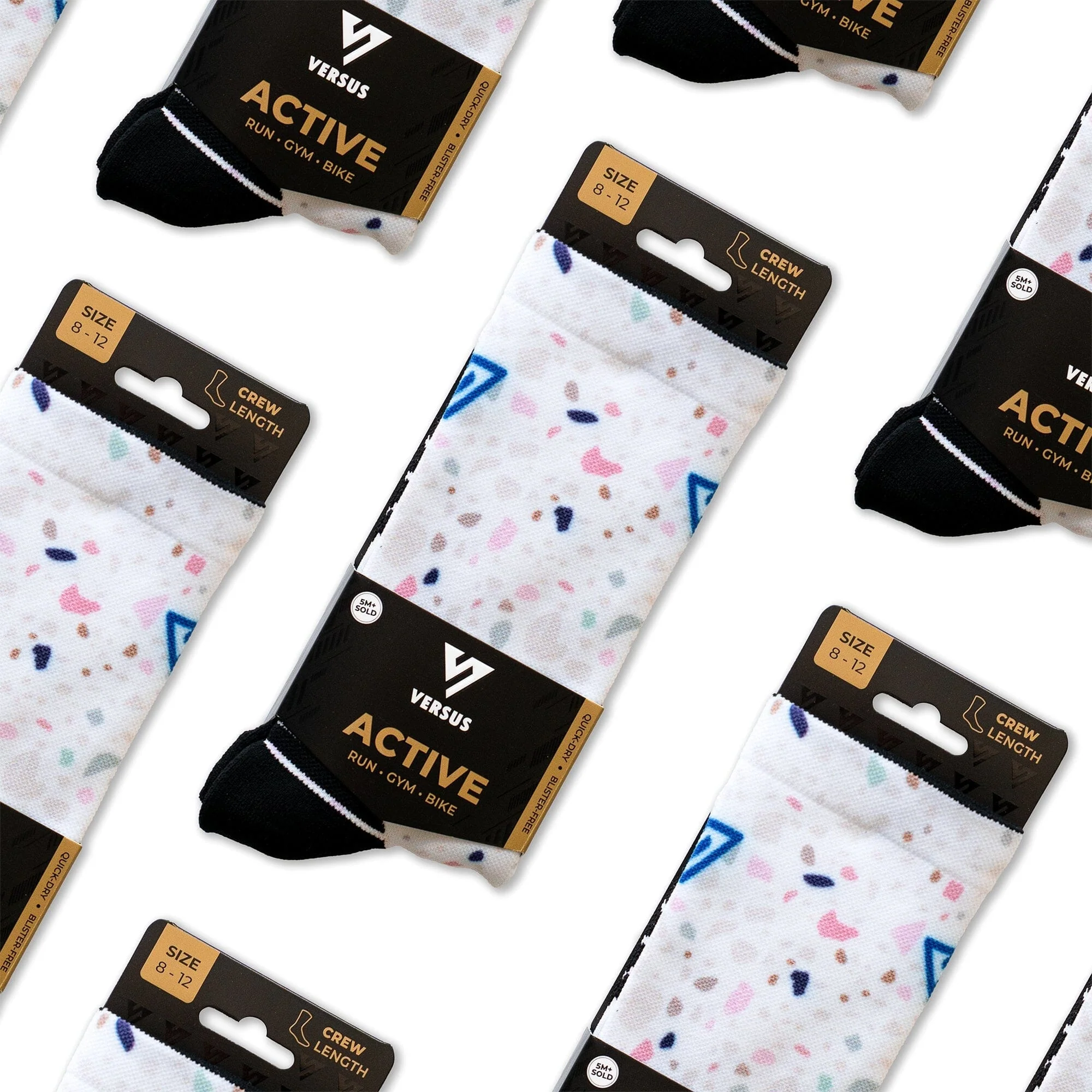 Versus Terazzo Active Crew Socks - Image 6