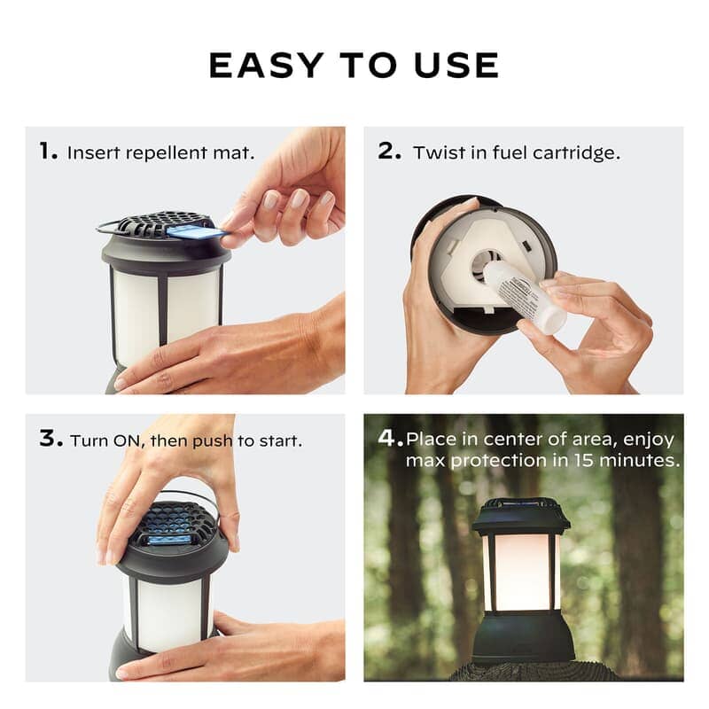 Thermacell Patio Shield Mosquito Repeller Lantern - Image 4