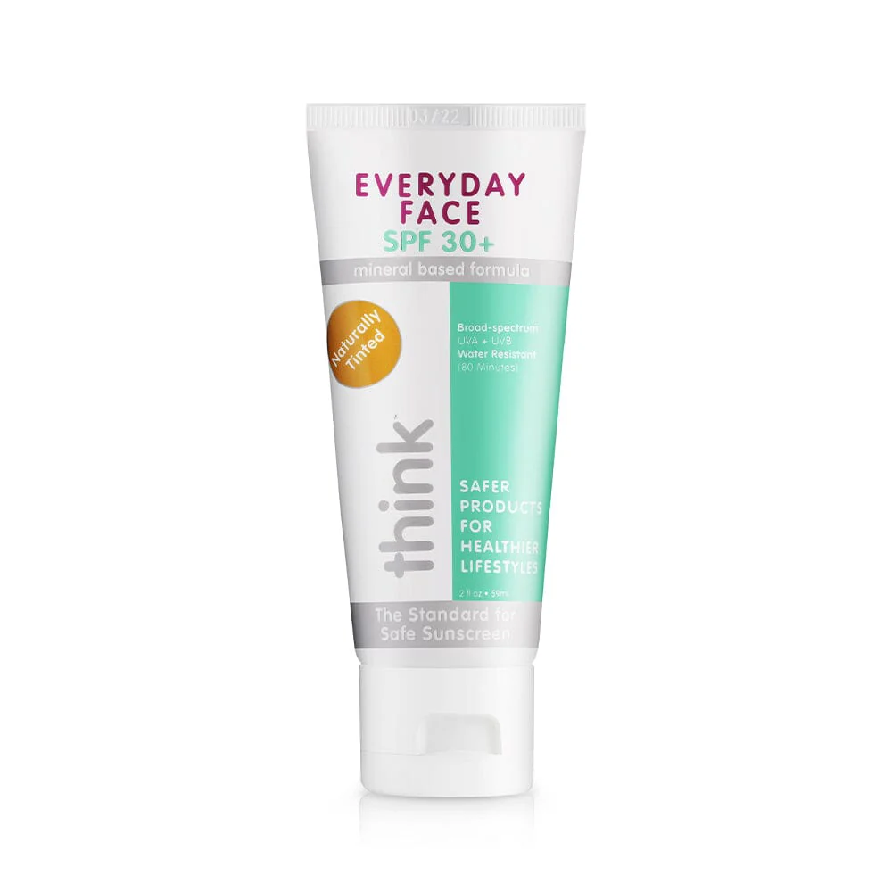 Think Everyday Face Sunscreen 2oz - Naturally Tinted