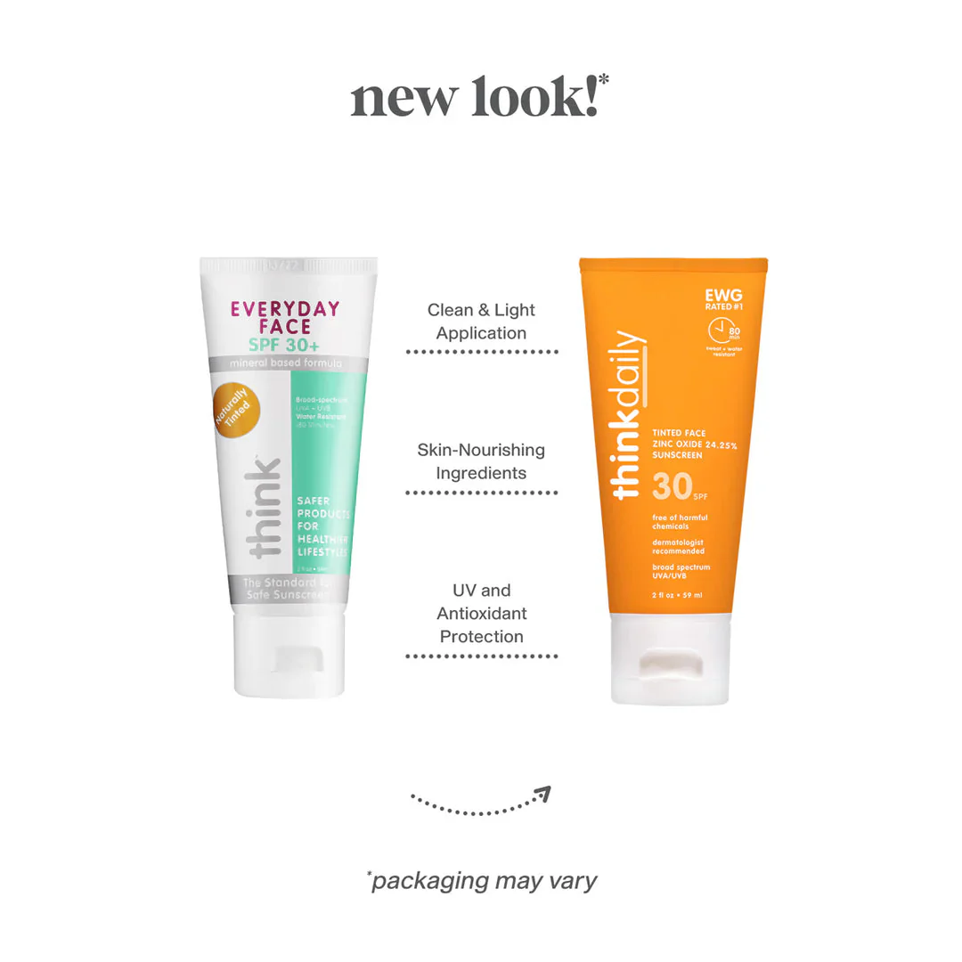 Think Everyday SPF30 Face Sunscreen 2oz - Naturally Tinted - Image 4