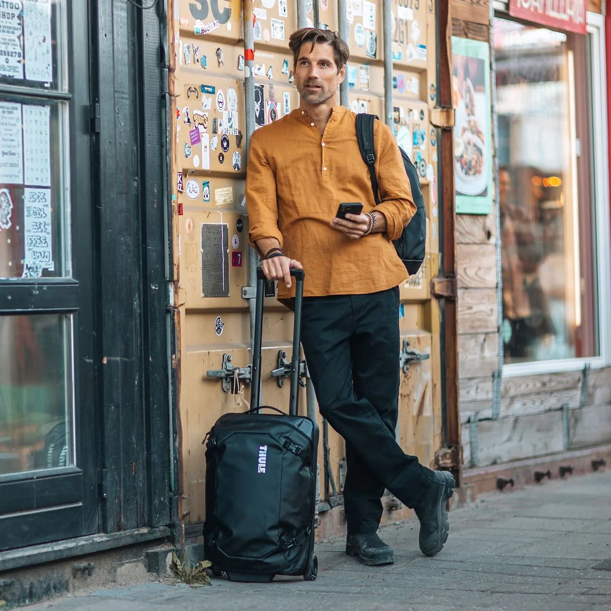 Thule Chasm Carry On Wheeled Duffel Suitcase - Image 5