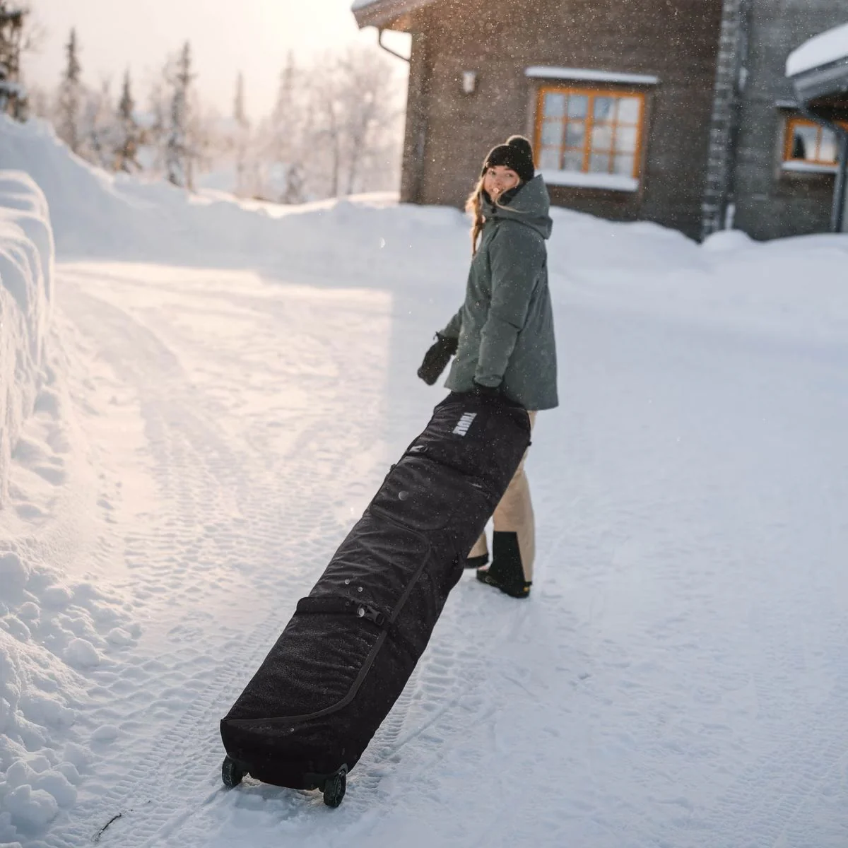 Thule RoundTrip Snowboard Roller 165 cm - Image 5