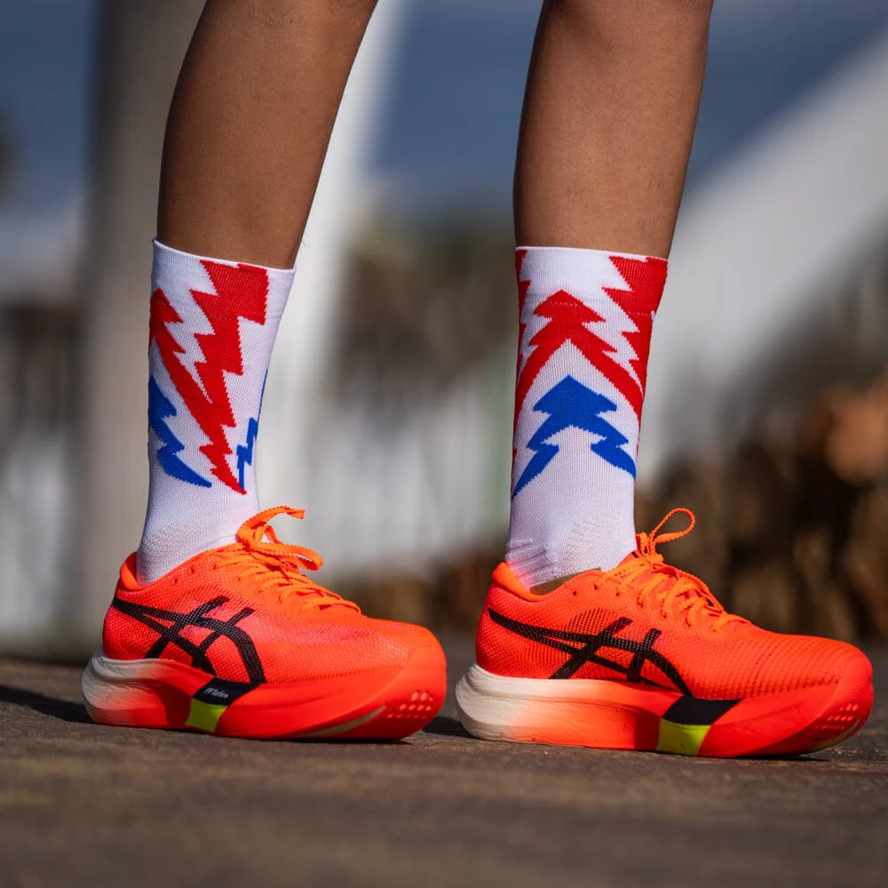 SPORCKS Thunder White - Running Socks - Image 2