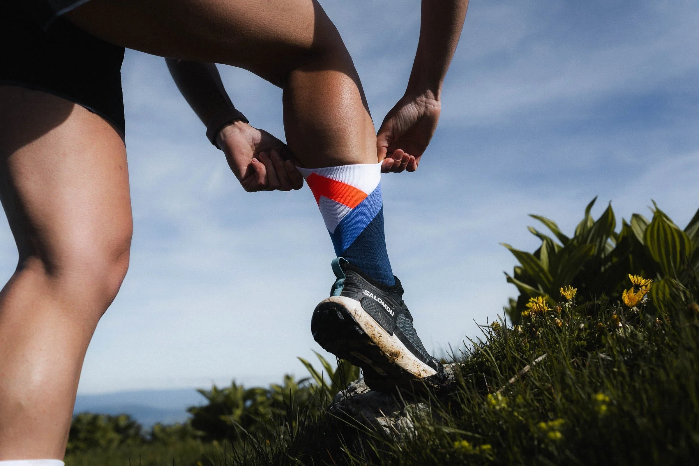 Incylence Trail Summits Tricolore Socks - Image 4