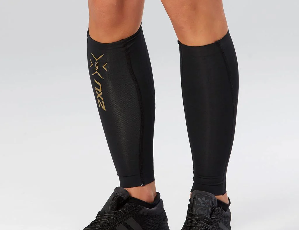 2XU Unisex Light Speed Compression Calf Guards UA3064B