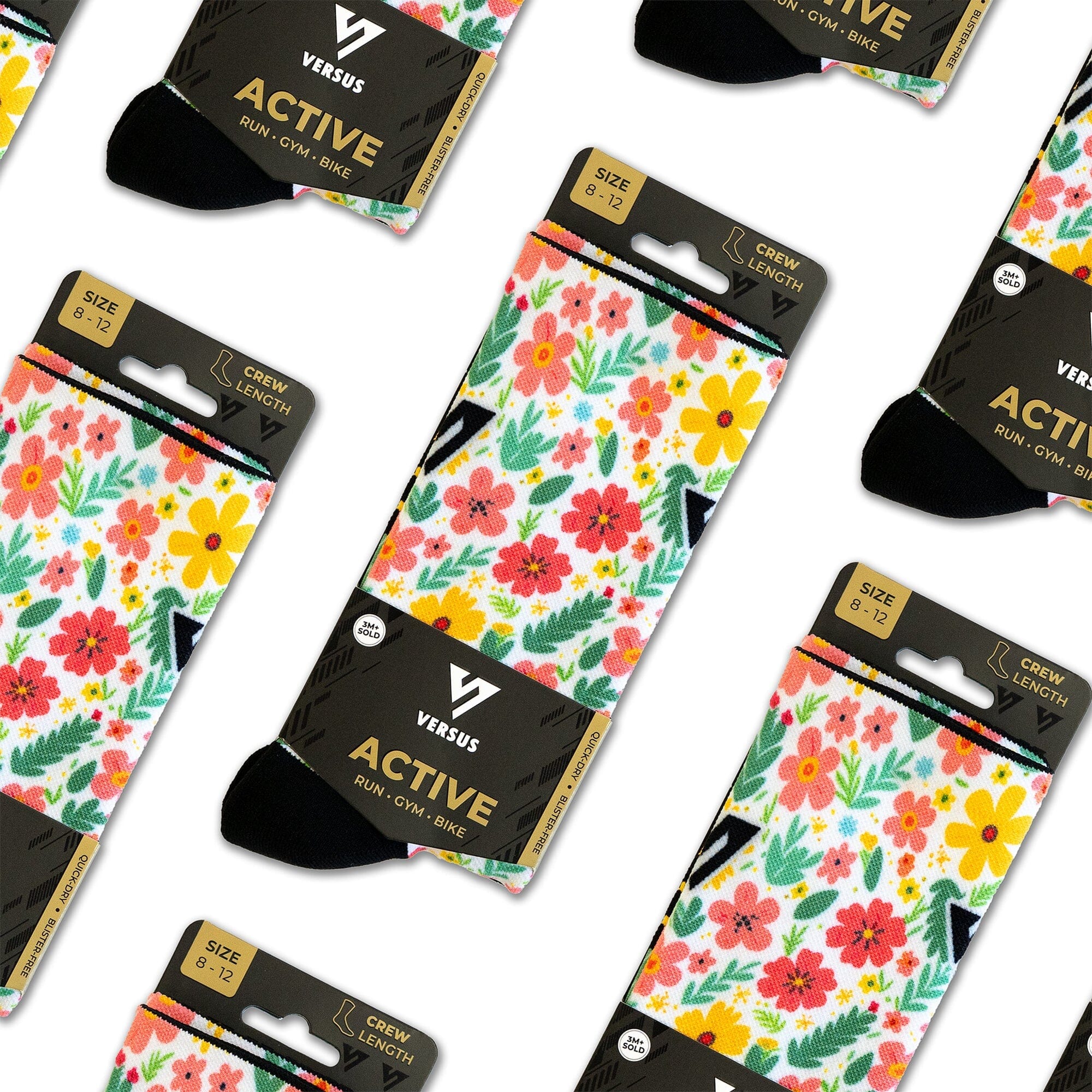Versus Garden Glow Active Crew Socks - Image 6