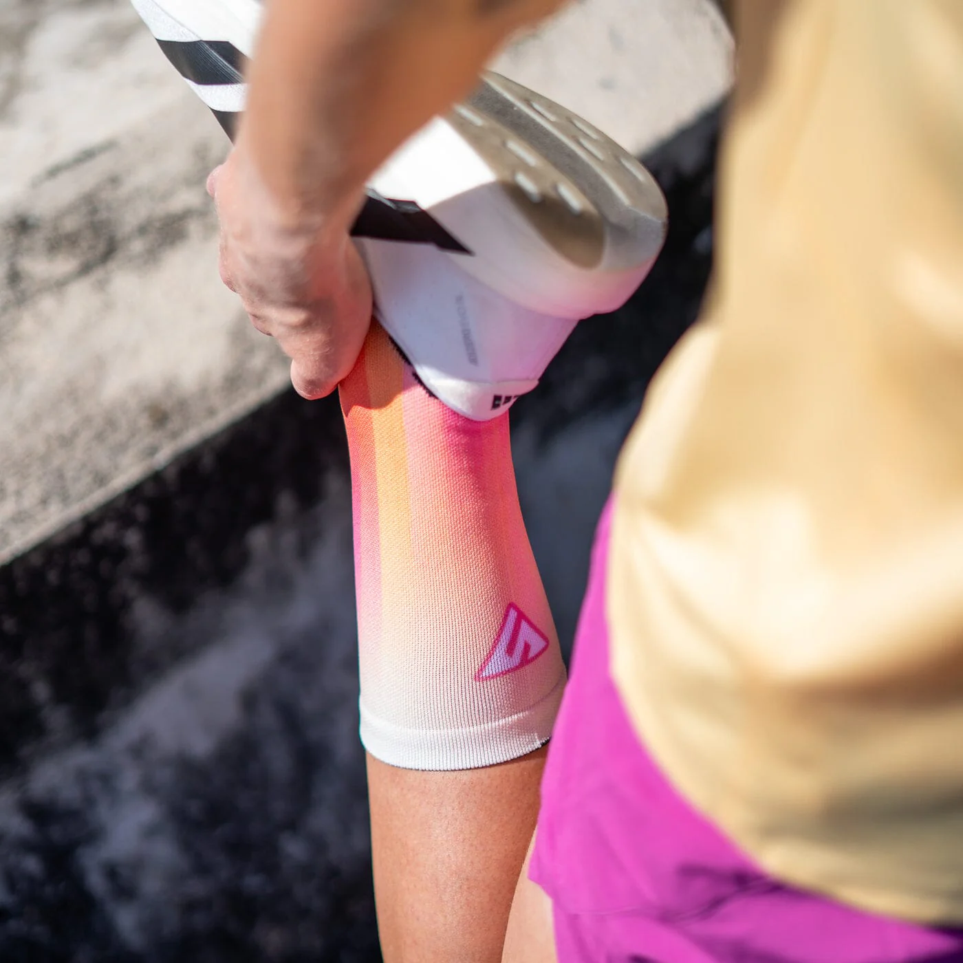 Versus Sunset Sorbet Active Crew Socks - Image 7