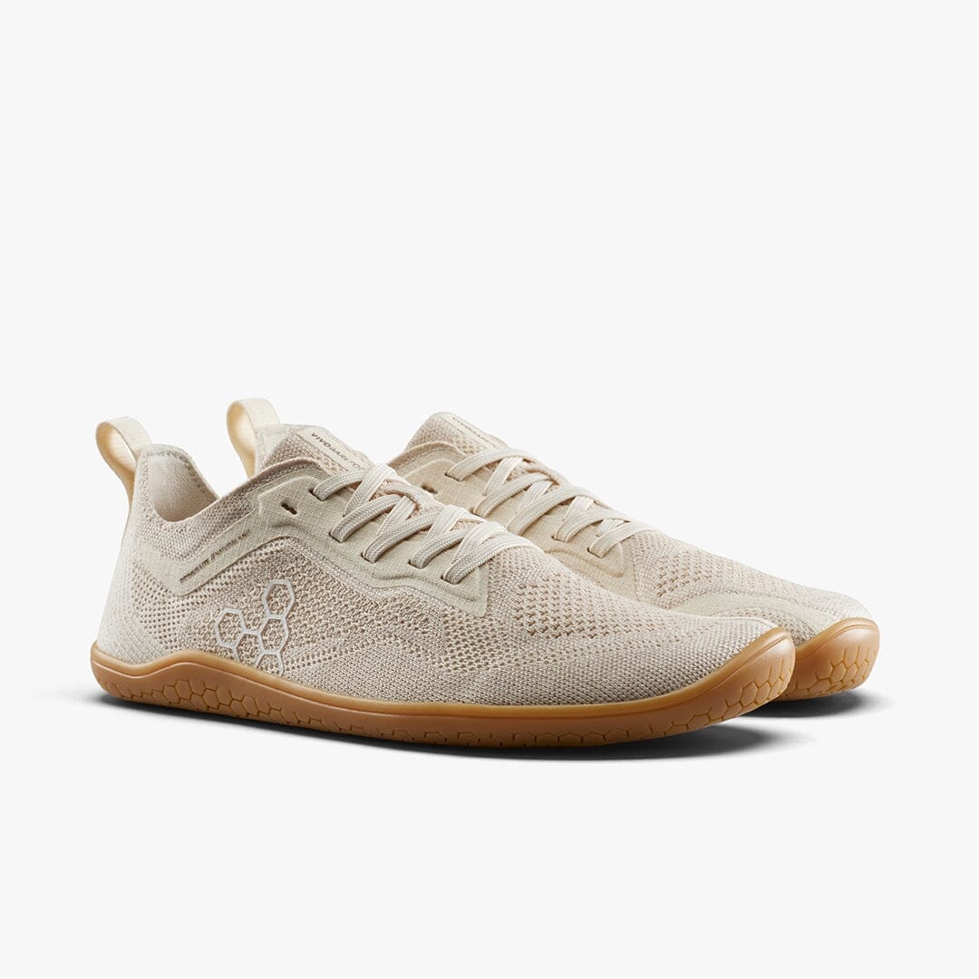 Vivobarefoot Primus Lite Knit Natural Womens Barefoot Shoes - Image 4