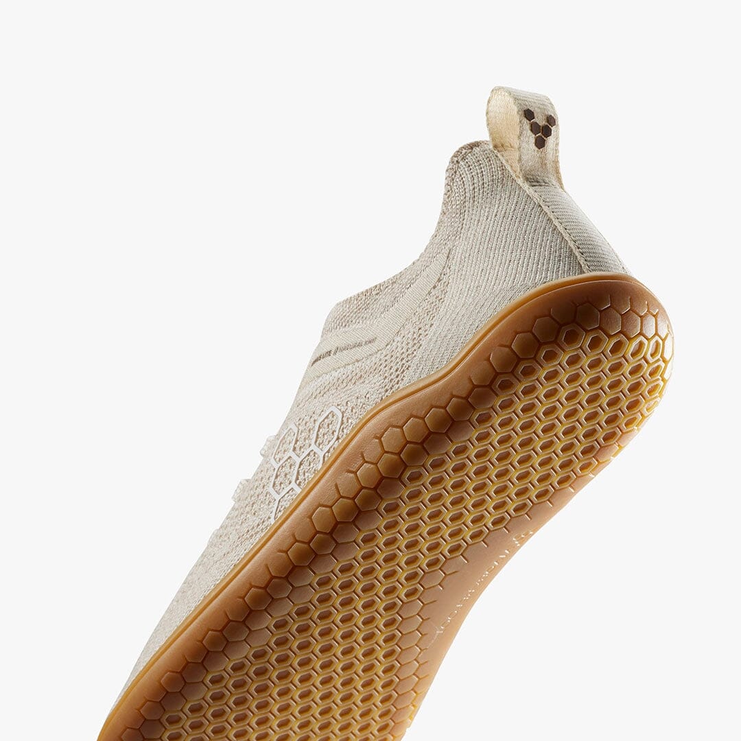 Vivobarefoot Primus Lite Knit Natural Womens Barefoot Shoes - Image 7