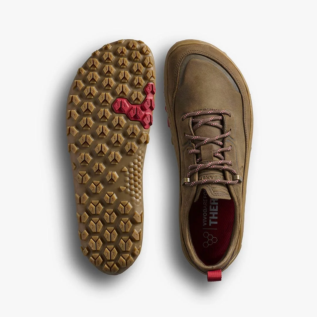 Vivobarefoot Tracker Leather AT Low II Mens Barefoot Shoes - Image 2