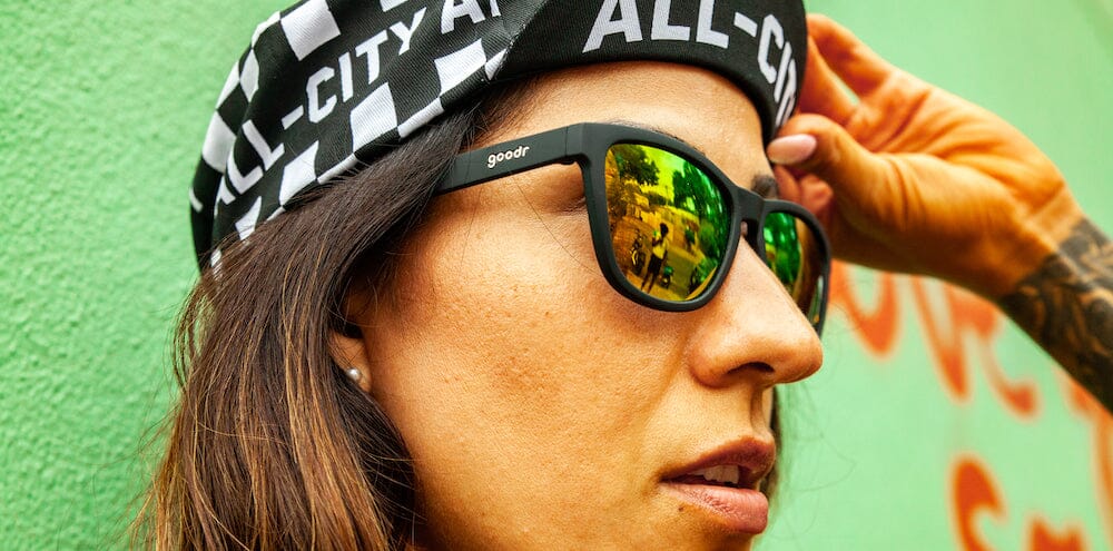 goodr OG - Sports Sunglasses - Whiskey Shots With Satan - Image 4