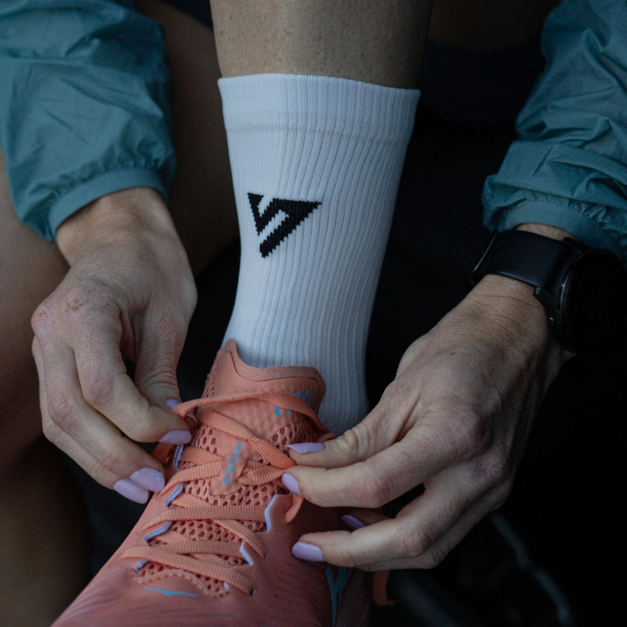 Versus White Polar Merino Winter Socks - Image 4