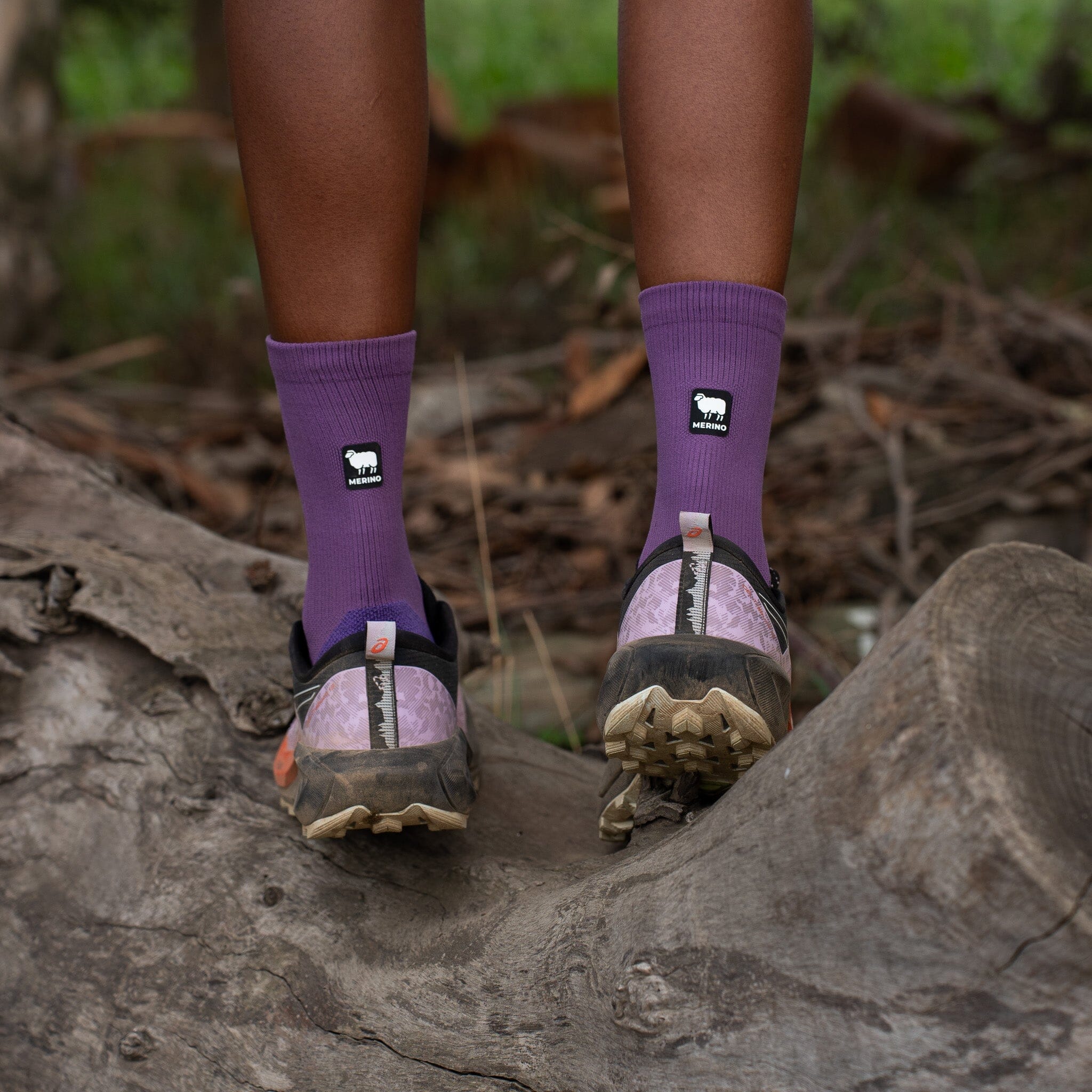 Versus Winter Berry Merino Winter Socks - Image 3