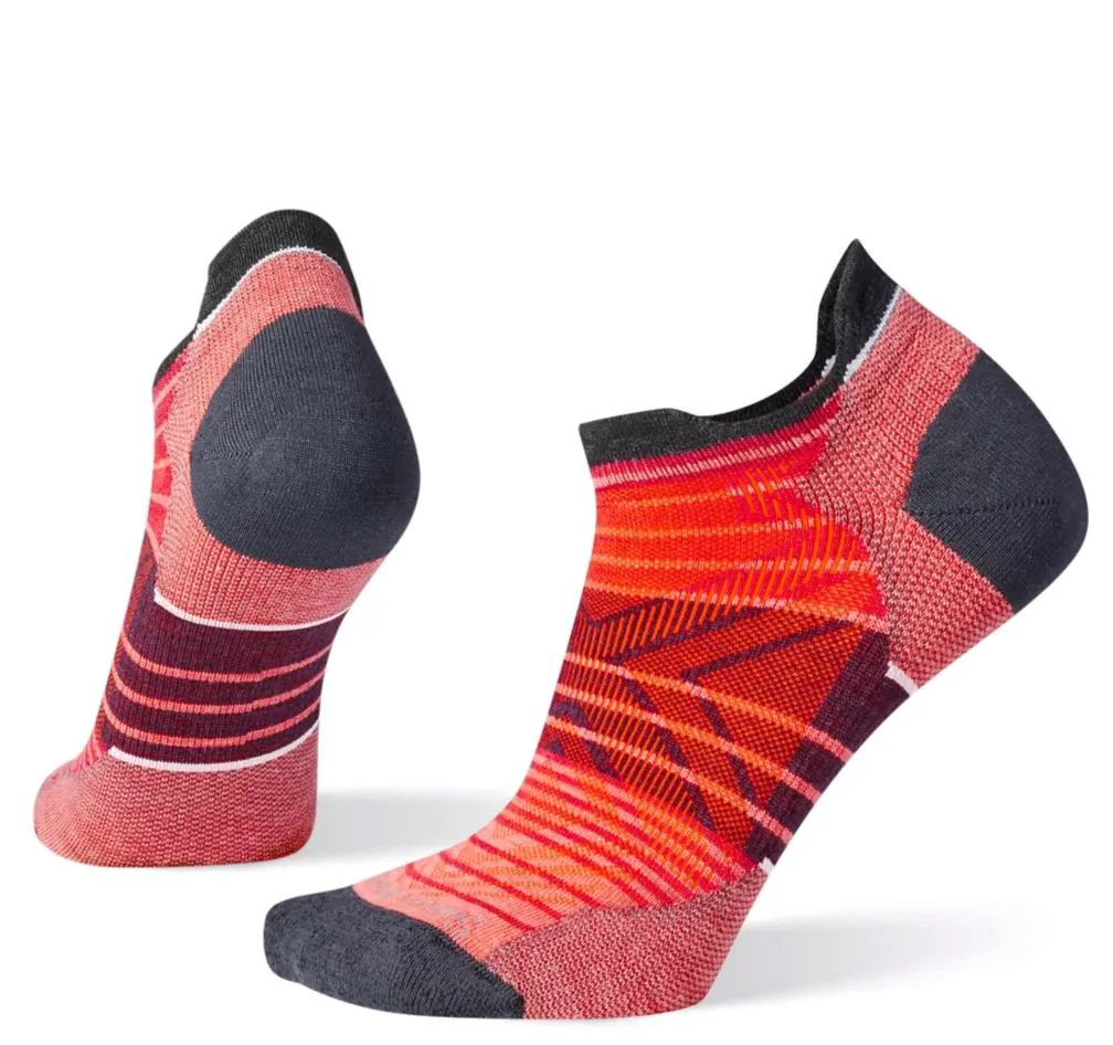 Smartwool Women's Run Zero Cushion Stripe Low Ankle Socks