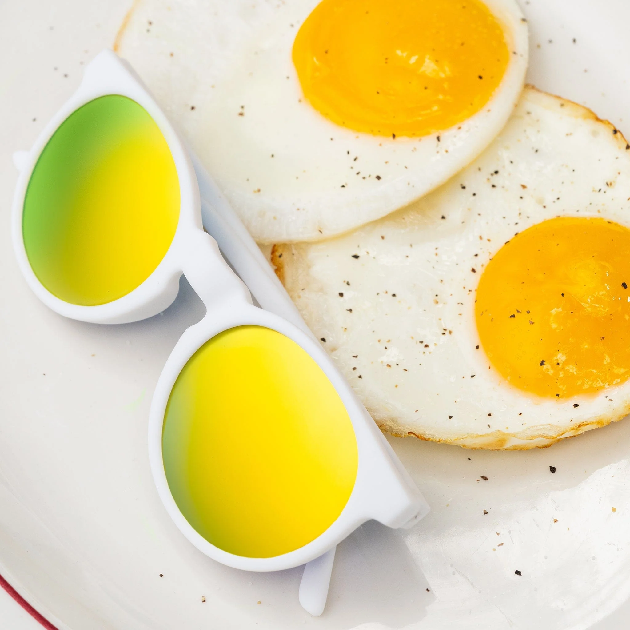 goodr Circle G - Sports Sunglasses - Yolk's on You - Image 5